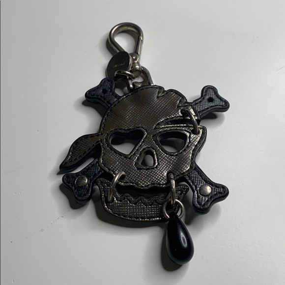 Rare Prada skull keychain